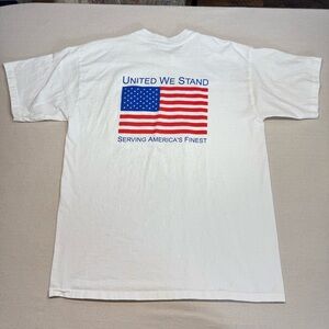 TriWest Healthcare Alliance White Men's T-Shirt w/Pocket.  Size Large